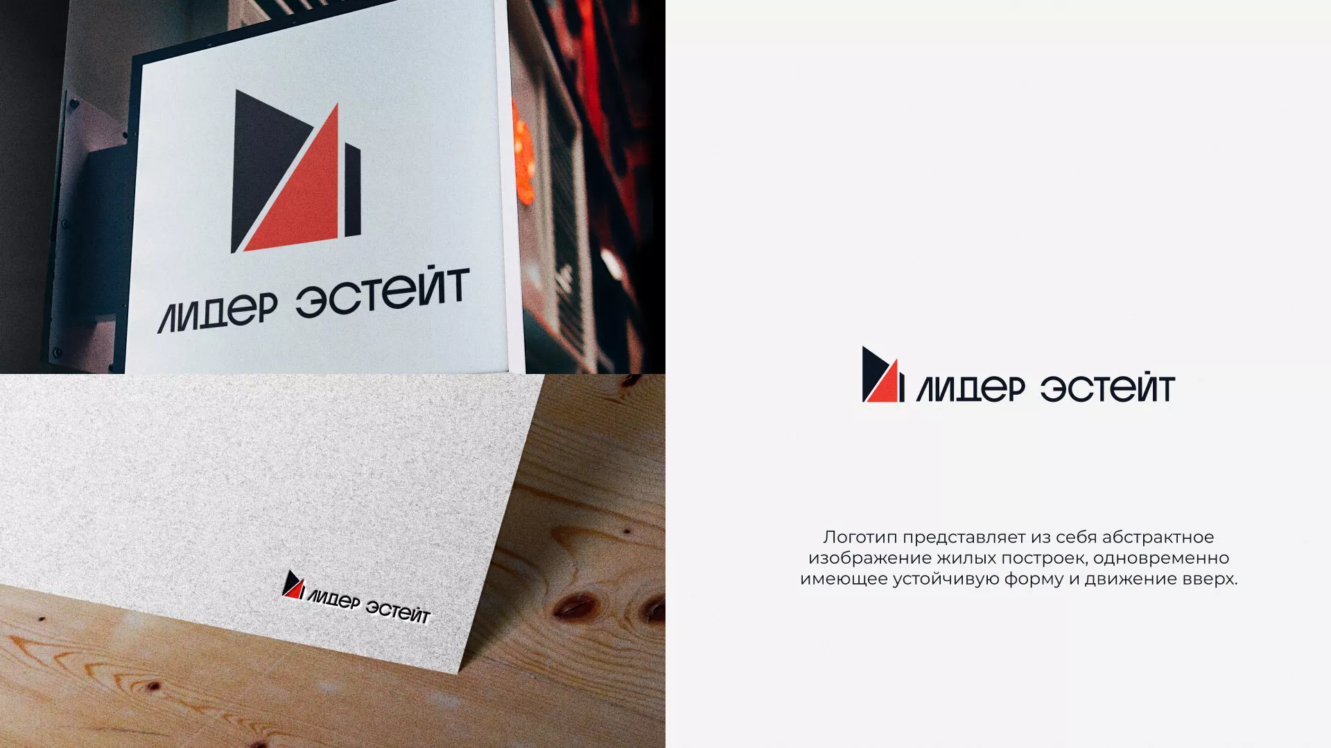 Сделали логотип для агентства недвижимости «Лидер Эстейт» в Кумертау